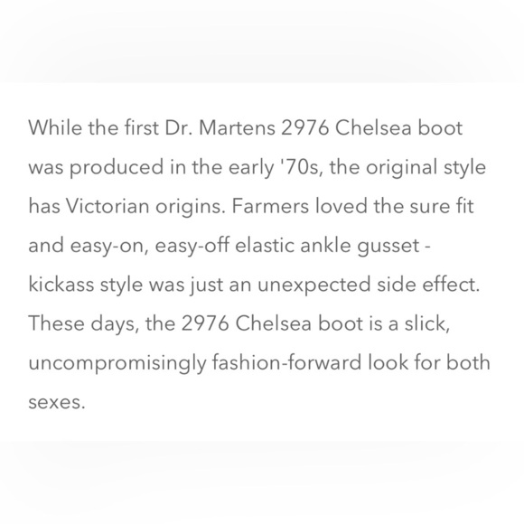 NWT Dr. Martens 2976 Yellow Stitch Smooth Leather Chelsea boots sz 8M/9L - Picture 7 of 8